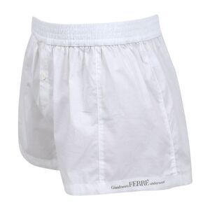 Gianfranco Ferre MEDIO BI White Cotton Mens Boxers